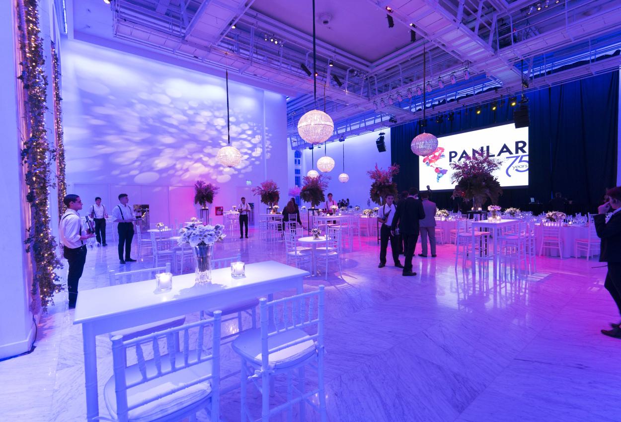 Ceremonia de los 75 a#os de PANLAR 