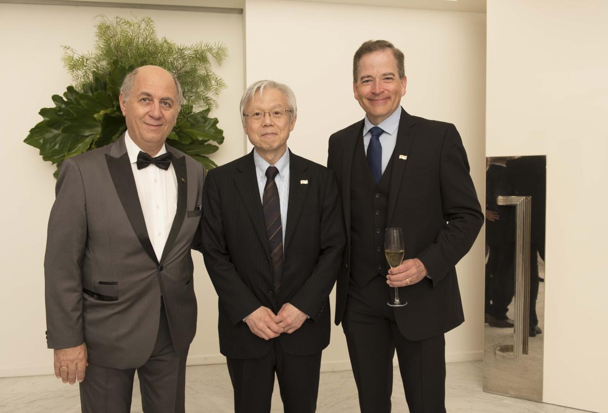 Ceremonia de los 75 a#os de PANLAR 