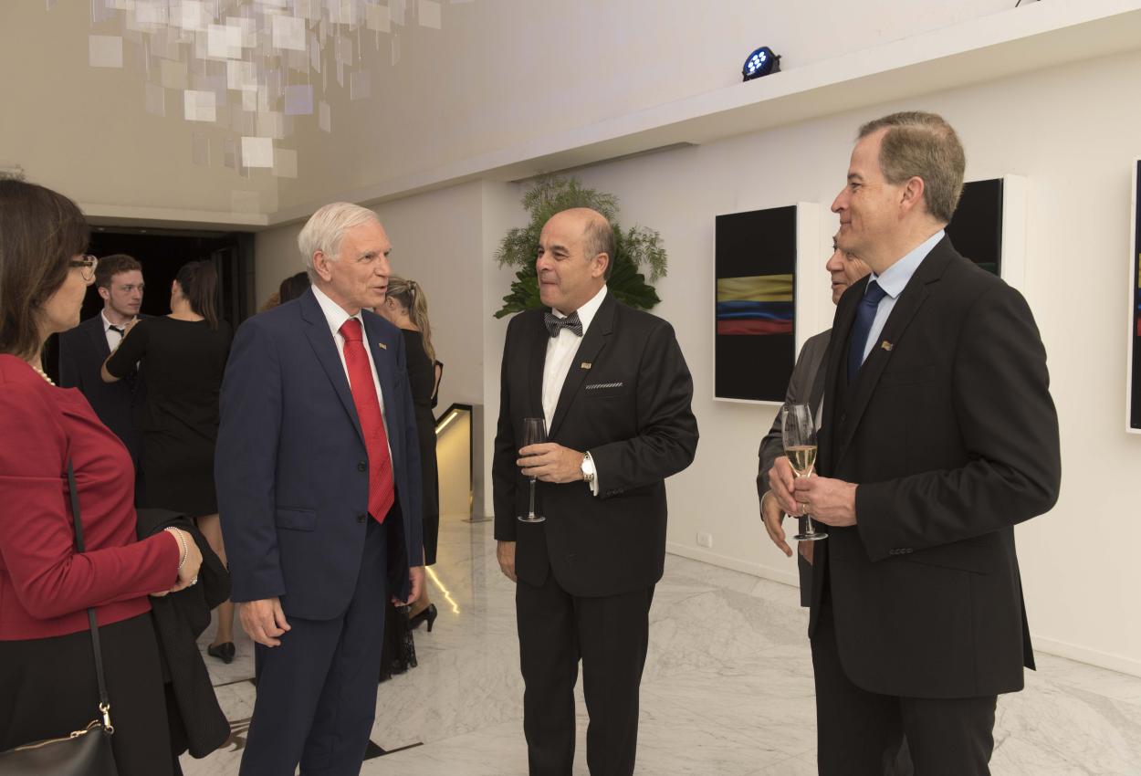 Ceremonia de los 75 a#os de PANLAR 