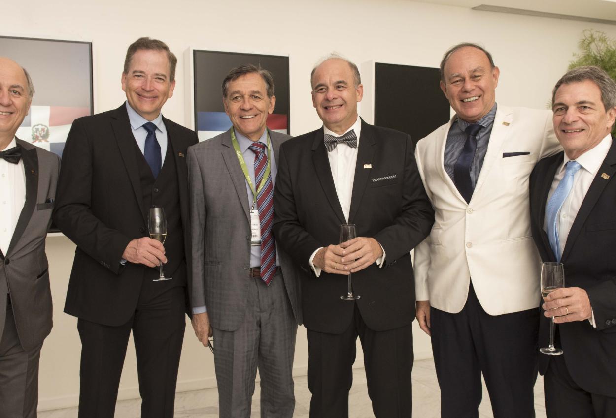 Ceremonia de los 75 a#os de PANLAR 