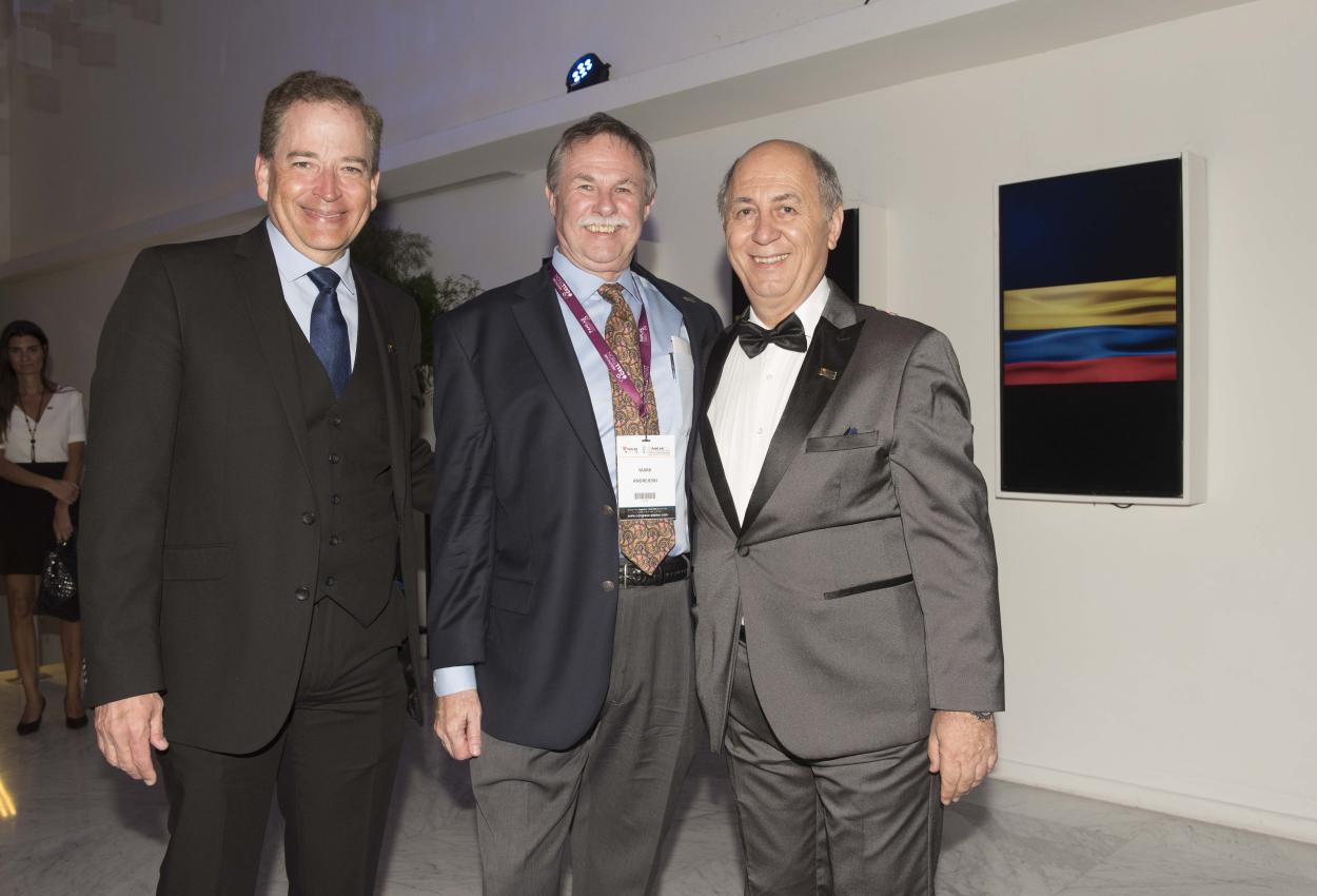 Ceremonia de los 75 a#os de PANLAR 