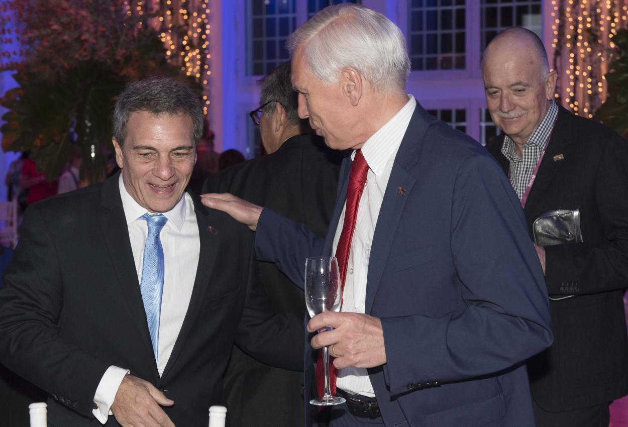 Ceremonia de los 75 a#os de PANLAR 