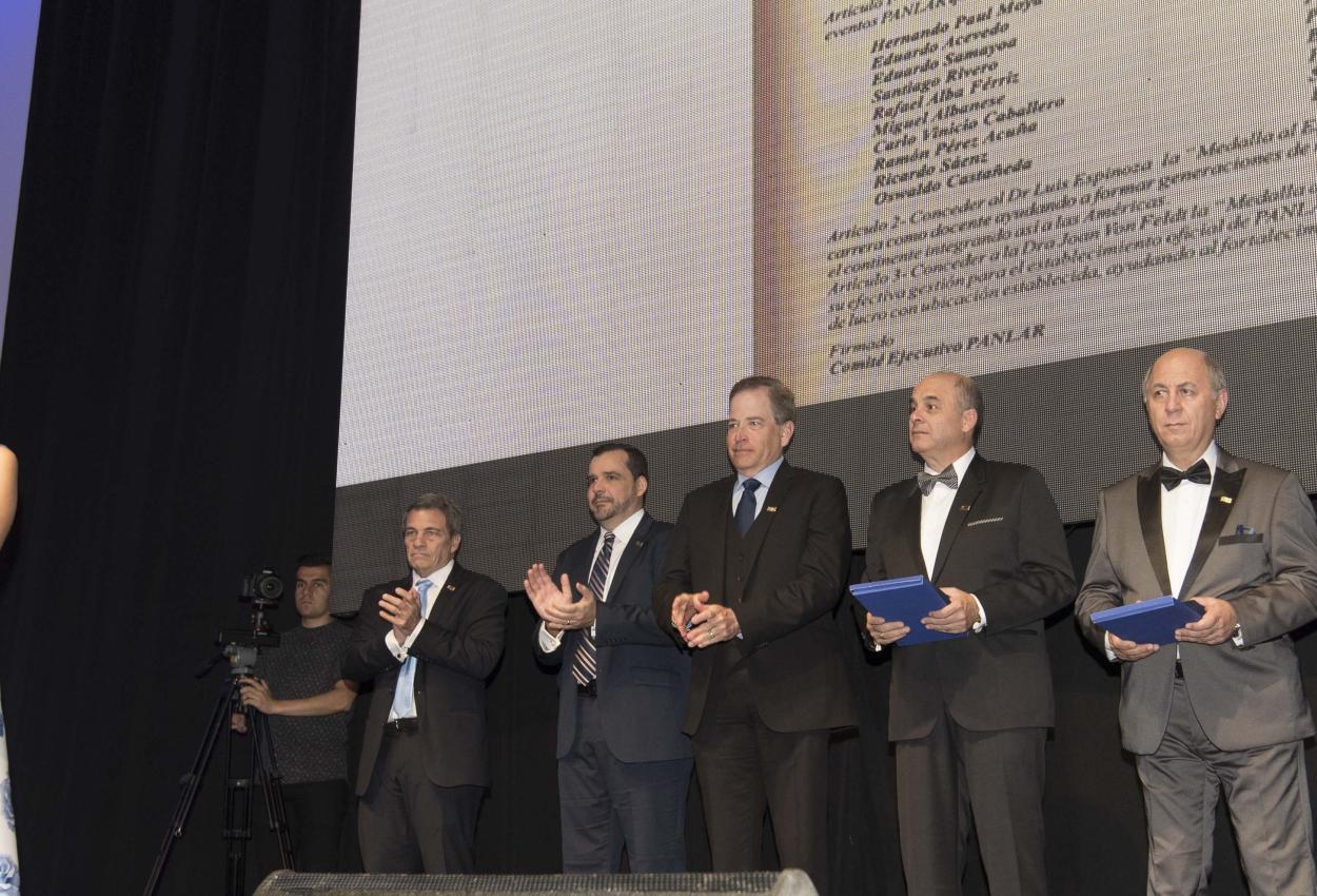 Ceremonia de los 75 a#os de PANLAR 