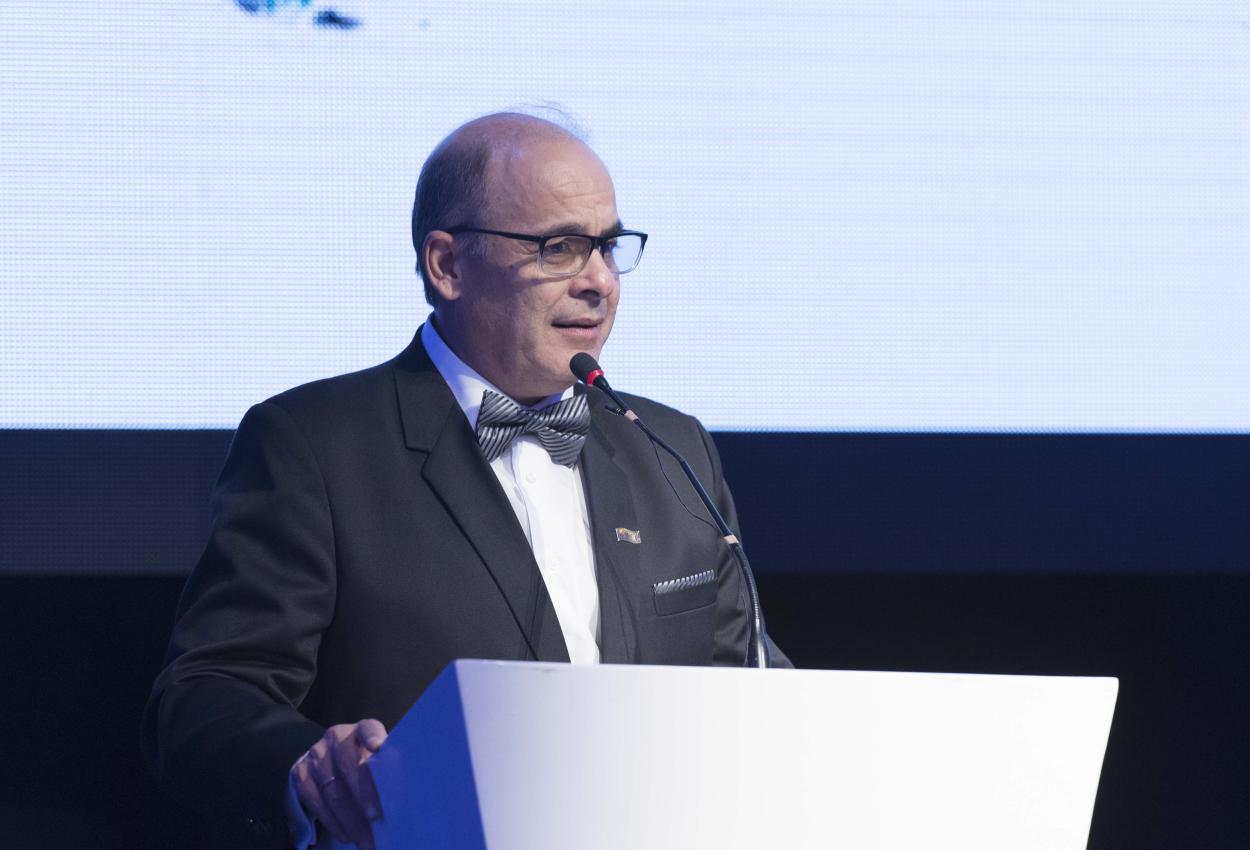 Ceremonia de los 75 a#os de PANLAR 