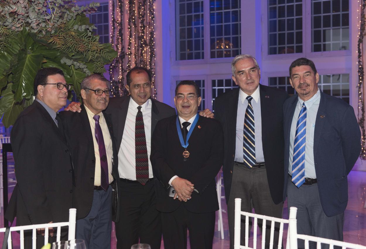 Ceremonia de los 75 a#os de PANLAR 