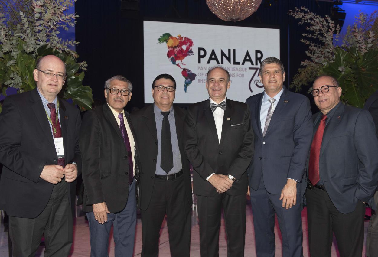 Ceremonia de los 75 a#os de PANLAR 