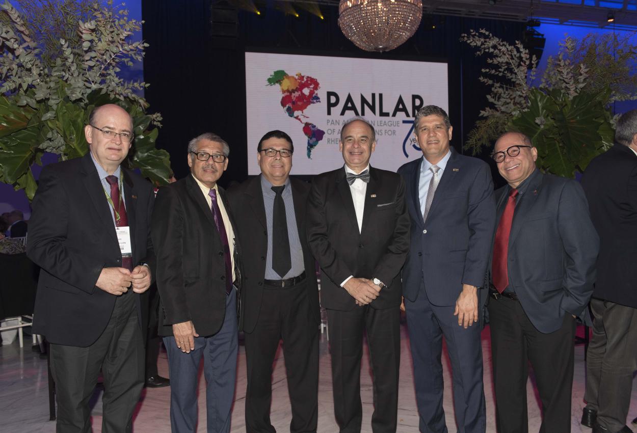 Ceremonia de los 75 a#os de PANLAR 