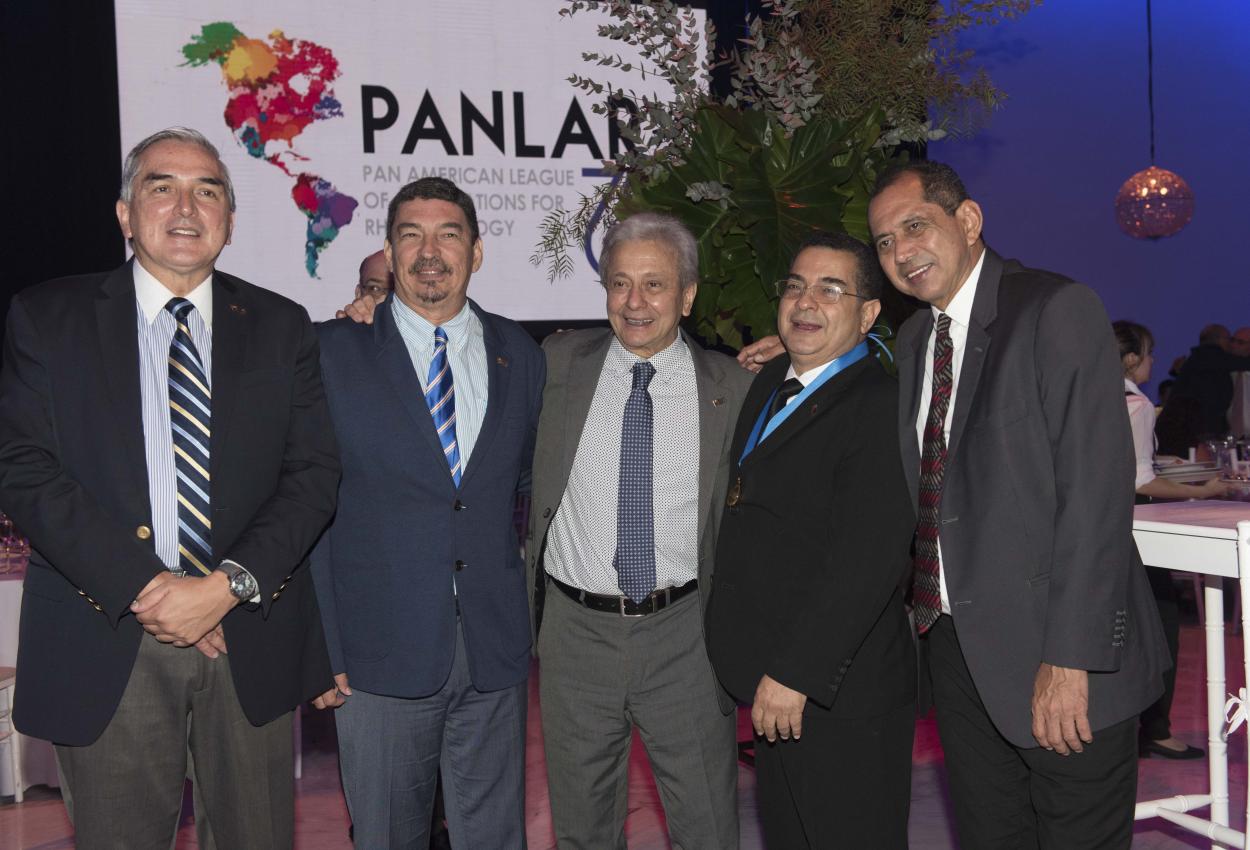 Ceremonia de los 75 a#os de PANLAR 