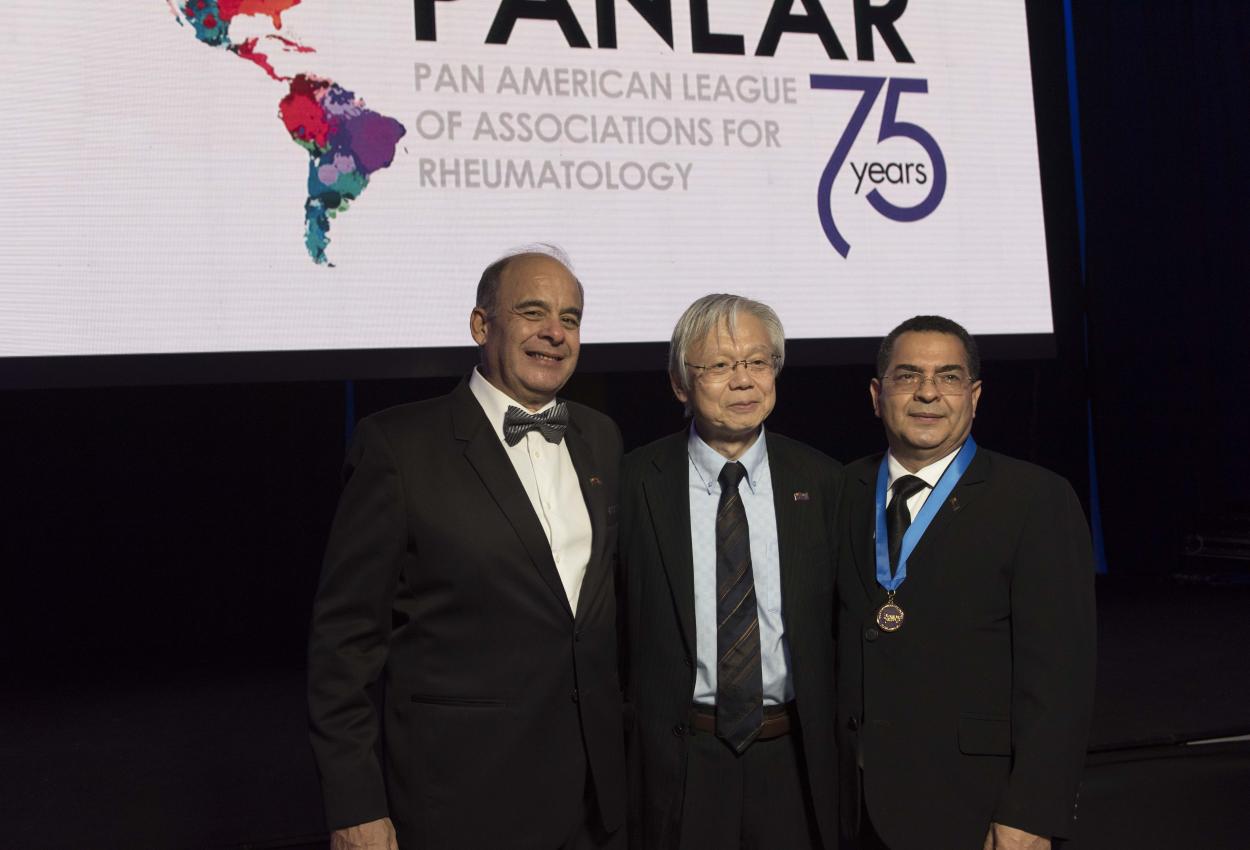 Ceremonia de los 75 a#os de PANLAR 