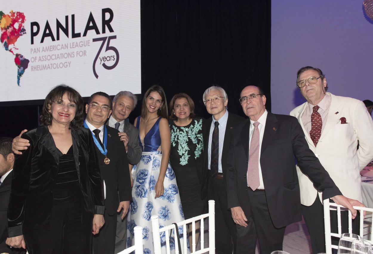 Ceremonia de los 75 a#os de PANLAR 