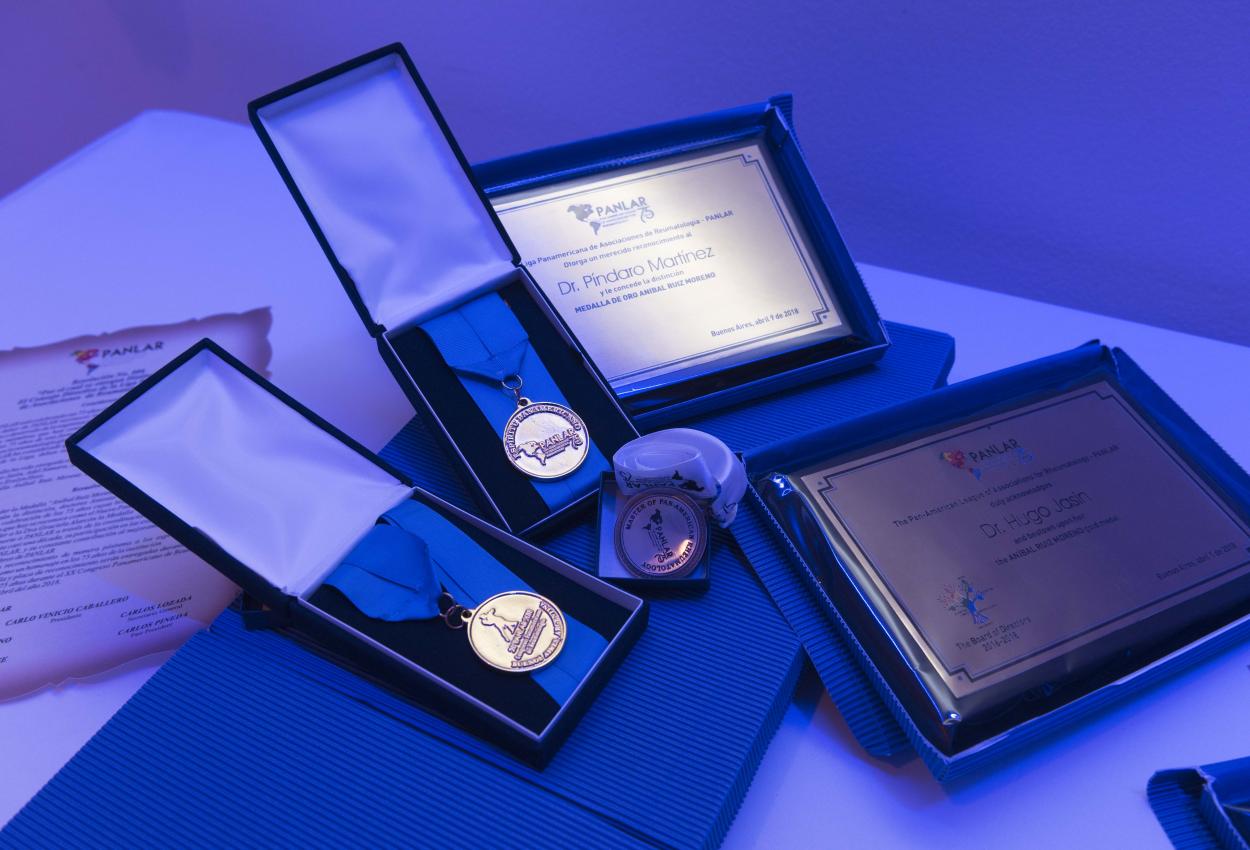 Ceremonia de los 75 a#os de PANLAR 